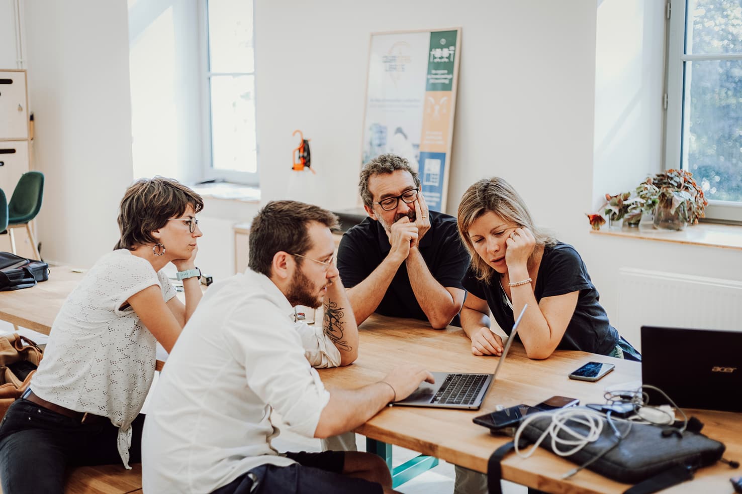 Atelier de travail collaboratif autour d'un projet d'IA souveraine